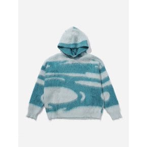 [BONSAI]KNIT JACQUARD WAVES GRAPHIC HOODIE SWEATER_M238CSW603M