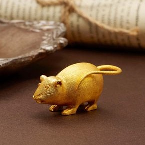 순금 선물 기념품 황금 쥐 24K 11.25g 동물 디자인