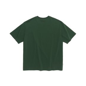엔젤 와펜 반팔 티셔츠 - D/GREEN Z265UST020