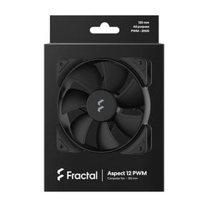 [서린공식] 프렉탈디자인 Aspect 12 PWM 블랙