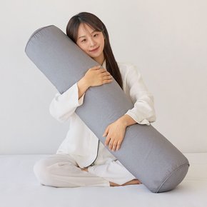 팜데코 바디필로우 대형 원형 롱쿠션 안고자는 긴베개