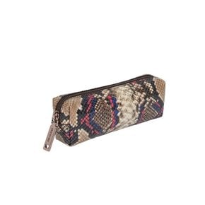 multi zip pouch mohegan beige