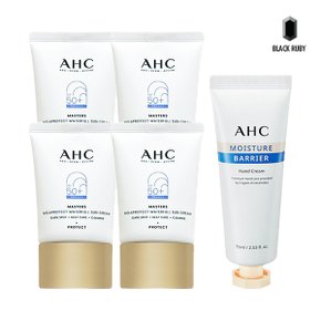 AHC 마스터즈 워터풀 선크림 40ml x4 + 핸드크림 75ml