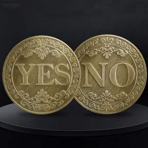 Yes or No 앞뒤 코인 의사결정 동전던지기 S13317