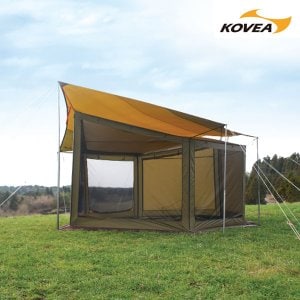 KOVEA 코베아 헥사 타프 풀 스크린 (KN8TE0207)/캠핑/타프쉘/그늘막/오토/텐트/천막/다용도/메쉬