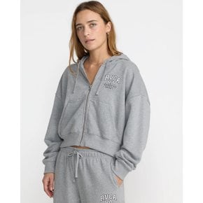 여성 크롭 집업 후드 SQUAD CROP ZIP HOODIE (VG31ZP106)