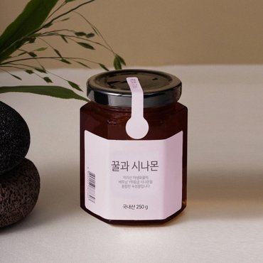 강개상인 꿀과시나몬 250g
