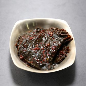  [전남장성] 국내산 삼채 깻잎장아찌 400g 삼채를넣어 건강하게