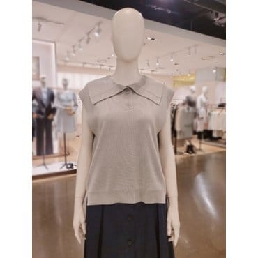 코데즈컴바인 빅카라 포인트단추 베스트 (CIA-VT502W2)
