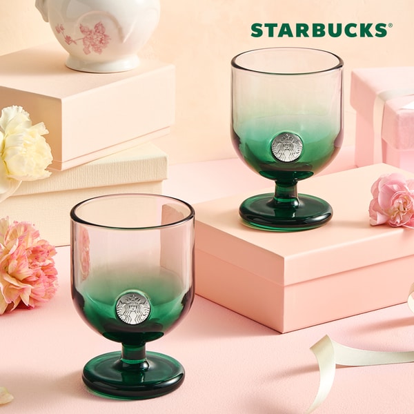 [스타벅스] 디어유 고블렛 세트 276ml (2P)