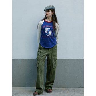 그린버터 Drawstring Cargo Pants (Khaki)