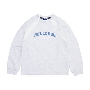 예일 BULLDOGS 아치 레터링 배색 티셔츠 YJCTLSE13225