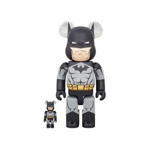 400%+100% BEARBRICK BATMANBATMAN HUSH BLACK Ver.