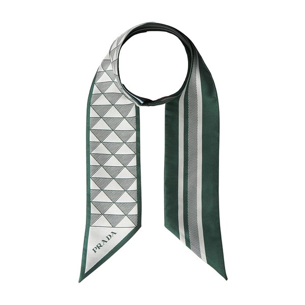 [부산점] 프라다 여성 실크 스카프 1FF008 2C81 F077U
