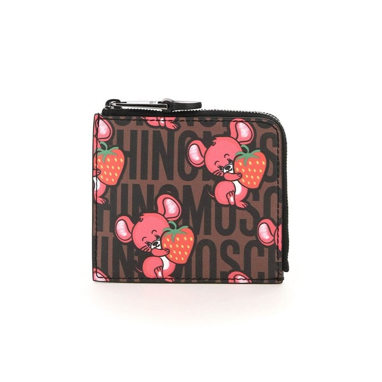 Moschino FW22 Moschino illustrated animals small wallet Wallet A8107 8222  A81078222 - SSG.COM