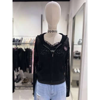 에고이스트 [여주점] 메쉬 하트 후디 가디건 ES2OKG52