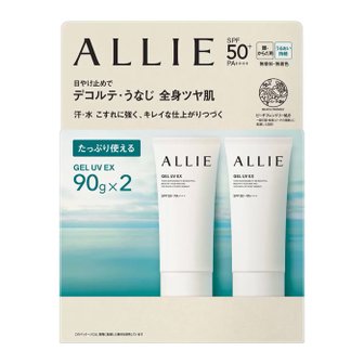 theeasy ALLIE 크로노뷰티 젤 UV EX SPF50 자외선 차단제 90g x 2개