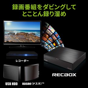 HDD 4TB RECBOX TV nasne HVL-LS4 아이 오 데이터 네트워크 기계식 하드 데스크 녹화