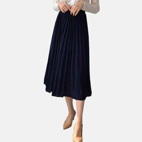 레이나레이나 페이티 롱 플리츠 스커트