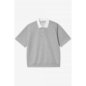 반팔 테이텀 럭비 스웻 GREY HEATHER