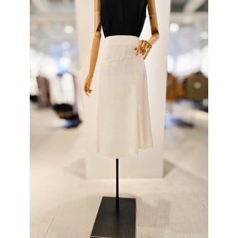 아이잗컬렉션 [파주점] [더아이잗컬렉션]새틴 언밸런스 A라인 스커트 CS4B0SK611