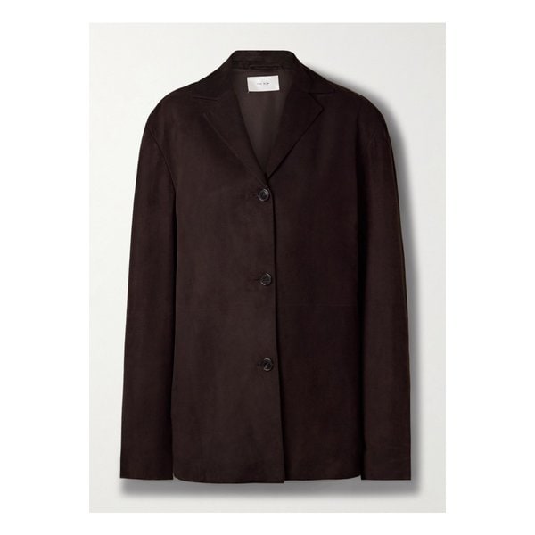 파비앙 스웨이드 재킷 다크 브라운 46376663162871893