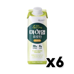 마이밀 퓨로틴 고소한맛 식물성단백질음료 250ml x 6개