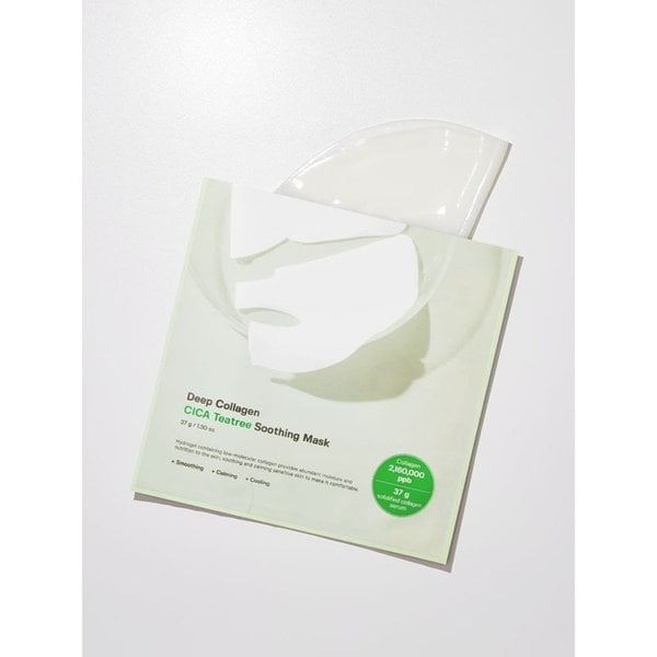 [체험구성] 딥콜라겐 마스크팩 2BOX 8매 (파워부스팅/시카/비타C/히알루론)