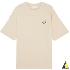 메종키츠네 24 TONAL FOX HEAD PATCH OVERSIZE TEE SHIRT (LM00107KJ0119-P205)