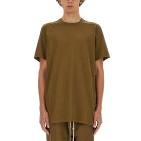 [릭오웬스] Short Sleeves T-Shirts RU02D6264_JA35 BROWN