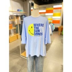[여주점] 스마일 스팽글 티셔츠 (BATS95231)