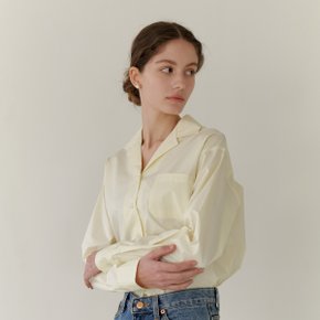 DOUBLE COLLAR SHIRT_YELLOW