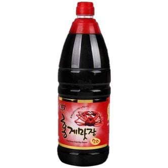 제이큐 해물요리 간장게장 홍게 맛장 소스 1.8L