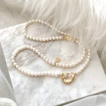 구베 OWRAH PEARL NECKLACE