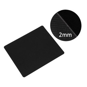 컴퓨터 (슬림 마우스패드 1호-블랙) 220mmX180mmX2mm
