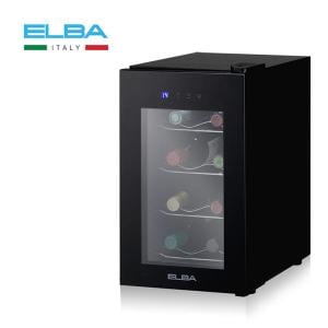  엘바 미니 와인셀러 와인냉장고 EW22HT8 8병 블랙