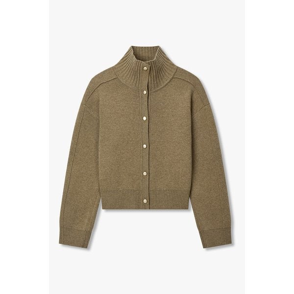 캐시미어 울 블렌드 하이넥 가디건 7155450018135