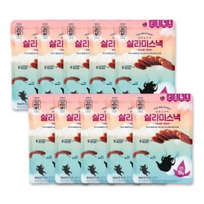 존쿡 델리미트 살라미스낵 50g X 10개 건조 육포 미트 프로틴 영양 간식 캠핑 안주