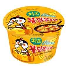 삼양 치즈불닭 큰컵 105gx12컵 (set) 컵라면 치즈불닭라면 매운라면