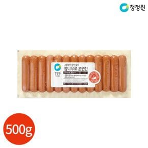 청정원 참나무로 훈연한 프랑크 500g[32595633]