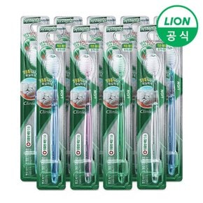 시스테마 클리닉 콤팩트 칫솔 9개 저자극 잇몸케어 고탄력 초극세모