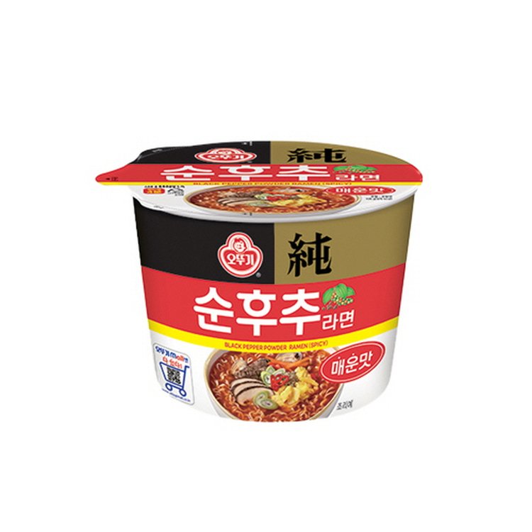 에브리데이](유통기한임박: 22년8월18일) 오뚜기 순후추라면 컵 매운맛105G X 4개, 믿고 사는 즐거움 Ssg.Com