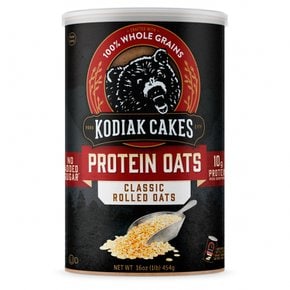 KODIAKKodiak  Cakes  Kodiak  Cakes  teinPacked  클래식  압착  귀리  454g  용기