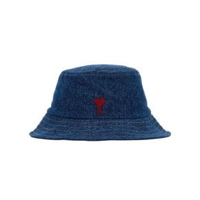 하트 로고 데님 버킷햇 UHA246DE0031 480