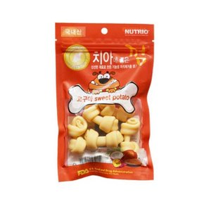 국내산 치아에좋은 강아지껌 고구마 80g 강아지간식