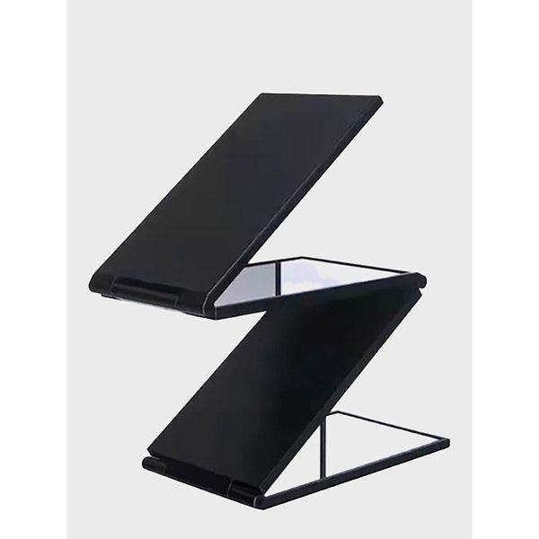 어느쪽에서도 보이는  4면 접이식 손거울