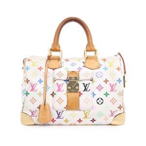 LOUIS VUITTON [중고명품] 루이비통 멀티화이트 스피디 보스턴백 M62943