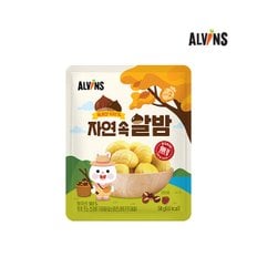 국내산 100% 자연 속 알밤, 맛밤 1봉 (50g)