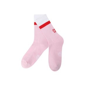 [크랙앤칼] 컬러블록 중목 파일양말 C261LAS753
