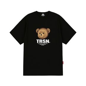 BEAR LOGO 티셔츠 - 블랙